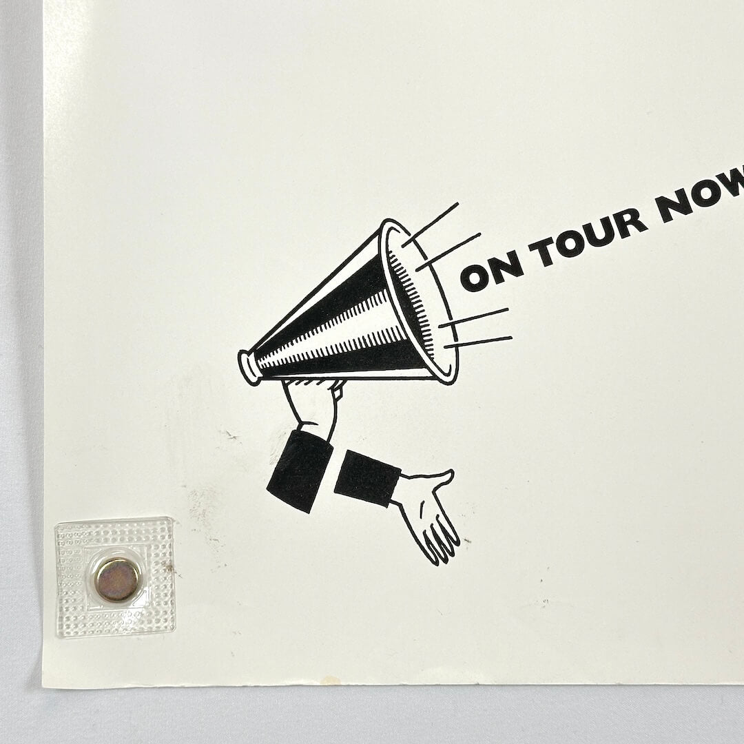 Bottom left corner of poster in good condition. 