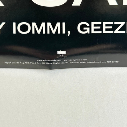 Bottom center of poster with copyright and promo information. 