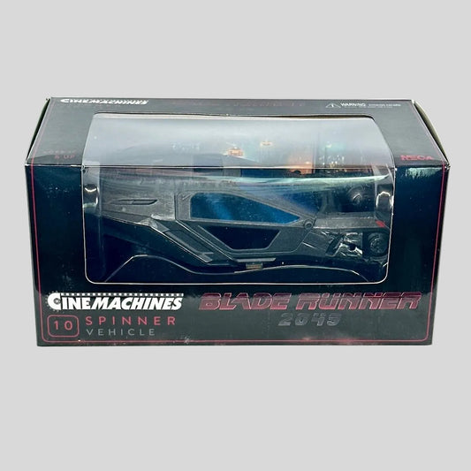Cinemachines Blade Runner 2049 Spinner vehicle model in packaging on a white background