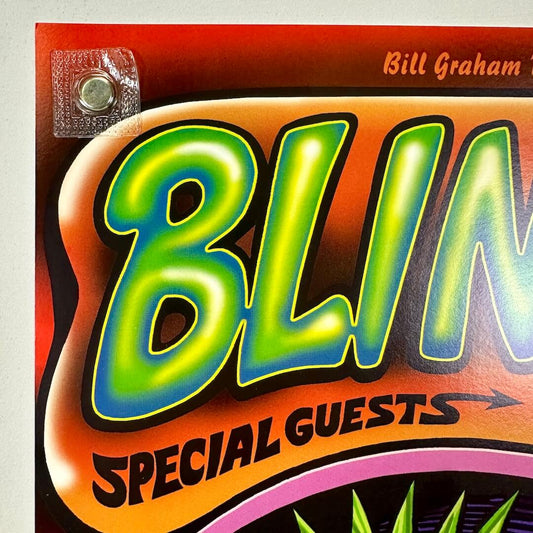 Top left corner of poster in perfect condition. 