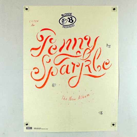 Blonde Redhead - 2010 - Record Store Promo Poster