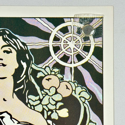 Top right corner of poster with crisp corner and clean edges, thus in mint condition. 