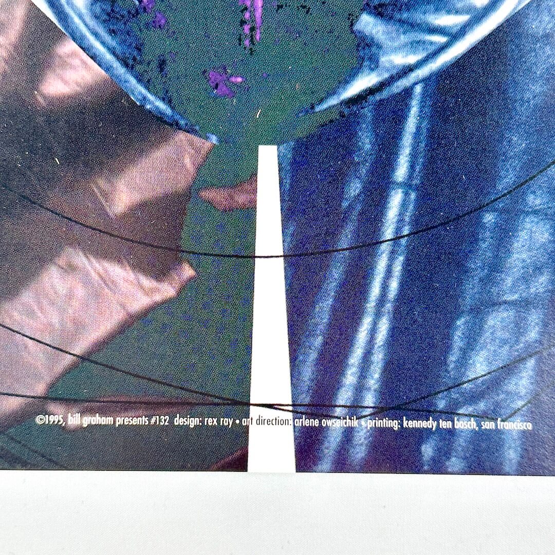 Center of bottom of poster showing copyright and artist information.