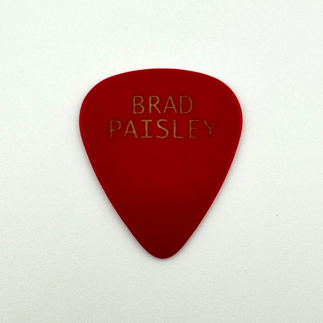 Brad Paisley - 2011 - Tour Guitar Pick