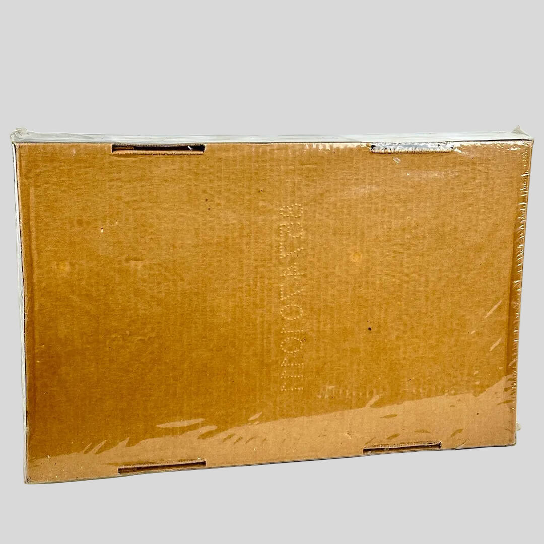 Cardboard box on a white background