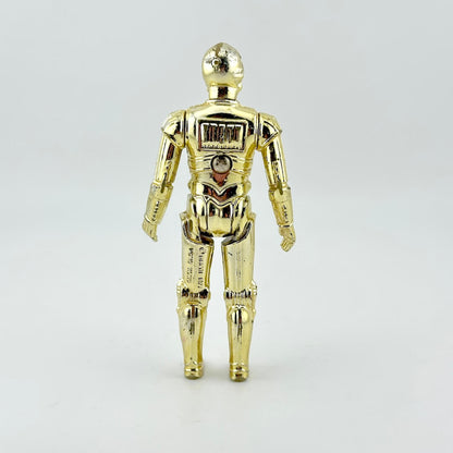 Gold robot figure on a white background