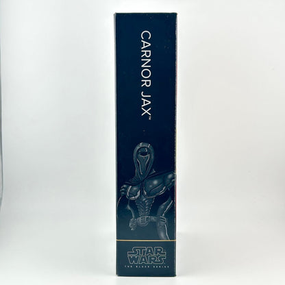 Side view of Star Wars action figure showing character sketch and Star Wars branding. 