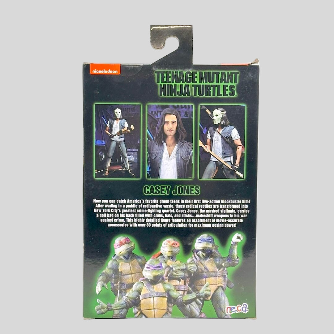 Package of Teenage Mutant Ninja Turtles with Casey Jones on a white background