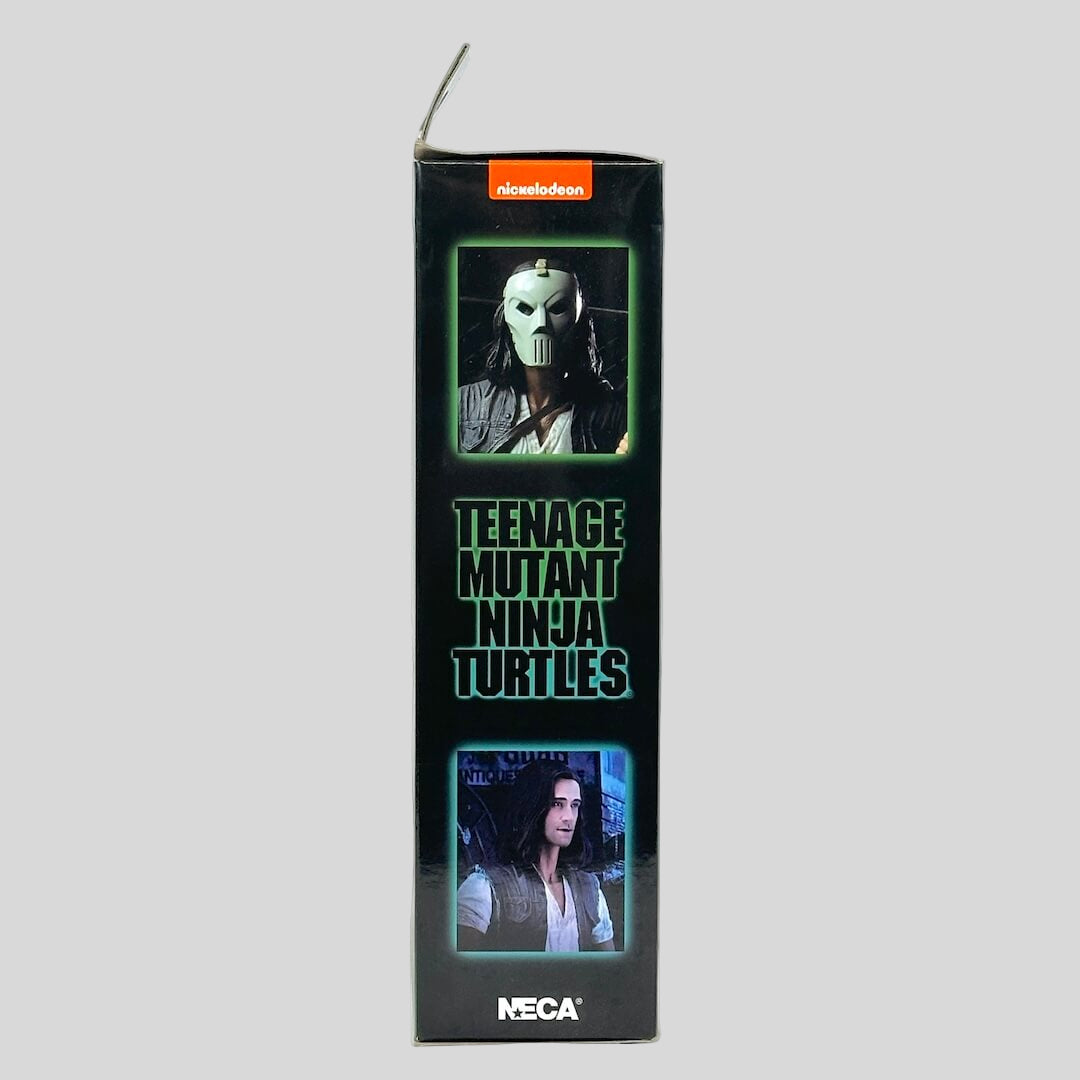 Box for Teenage Mutant Ninja Turtles with character images and NECA branding on a white background