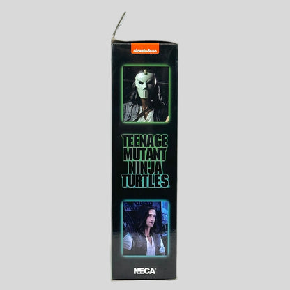 Box for Teenage Mutant Ninja Turtles with character images and NECA branding on a white background