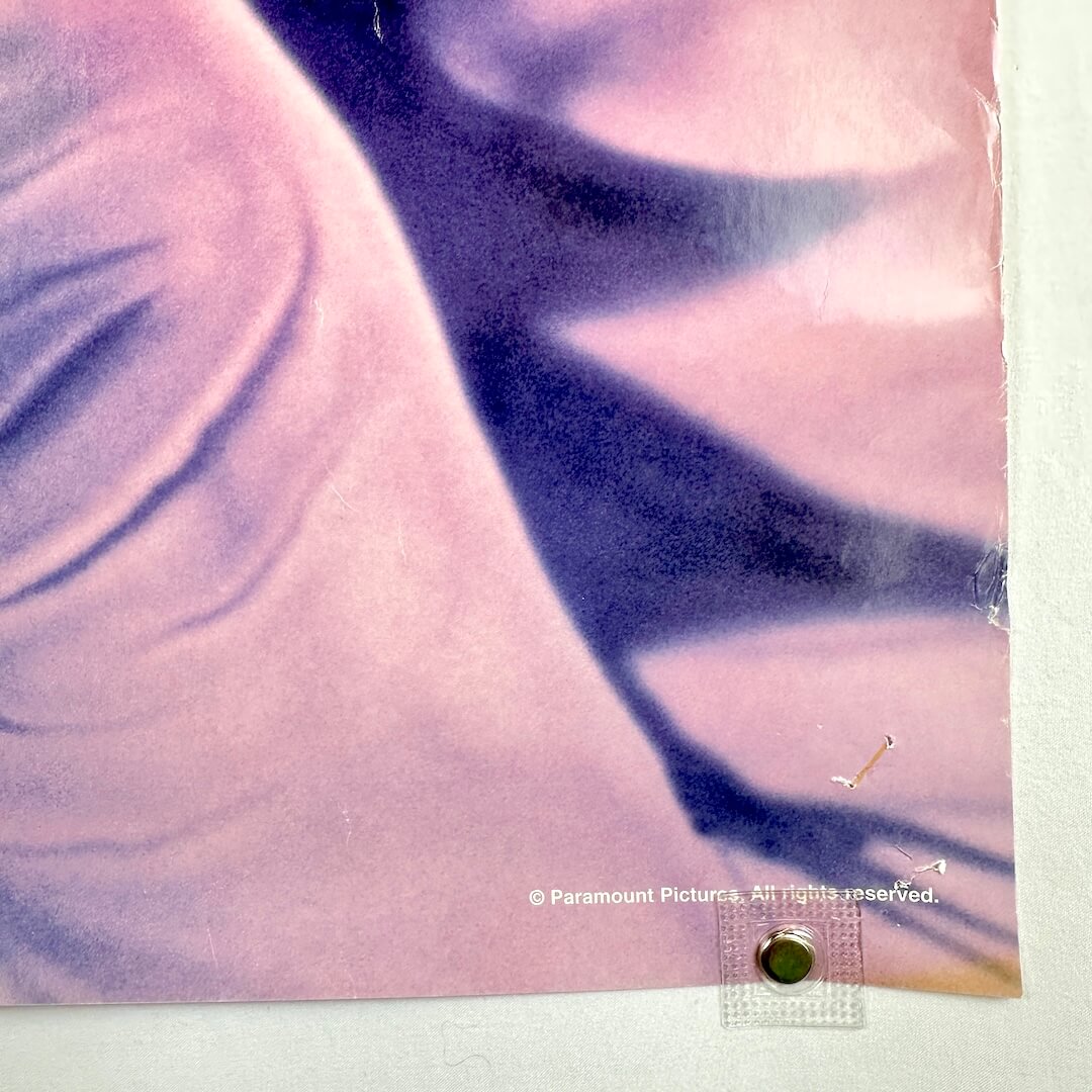 Bottom right corner with pin holes and some wear to edge.