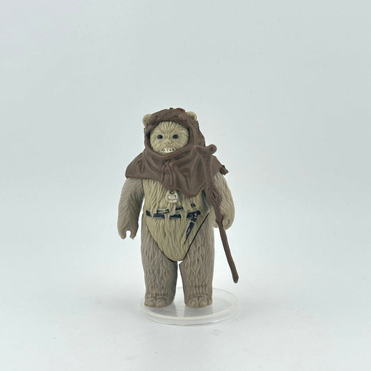 Chief Chirpa, the Ewok action figure with accessories against white background.