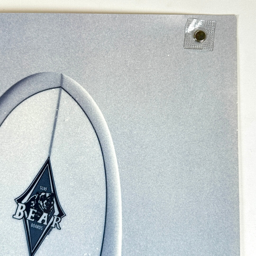 Top right corner with good edges and sharp corner.