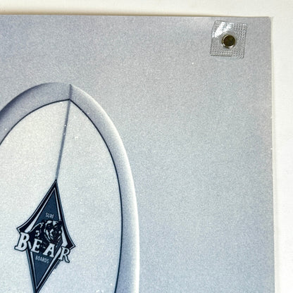 Top right corner with good edges and sharp corner.