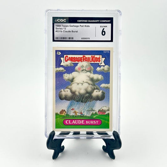 Garbage Pail Kids trading card with CGC grading label on a white background