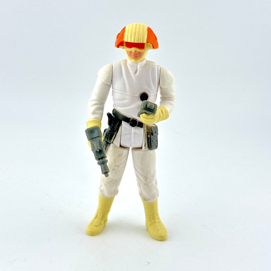 Toy figure of a character from a science fiction franchise on a white background