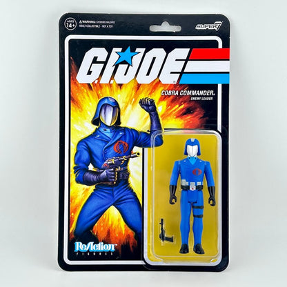 G.I. Joe action figure in packaging against light background. 