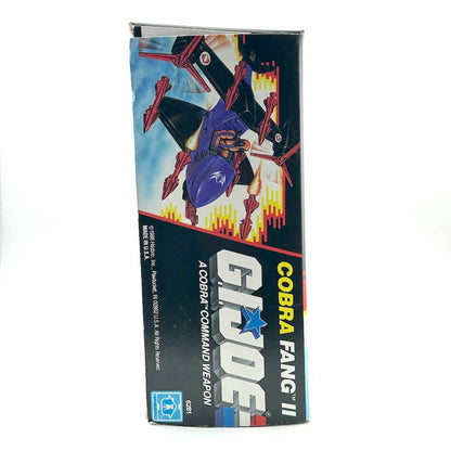 G.I. Joe Cobra Fang II toy packaging on a white background