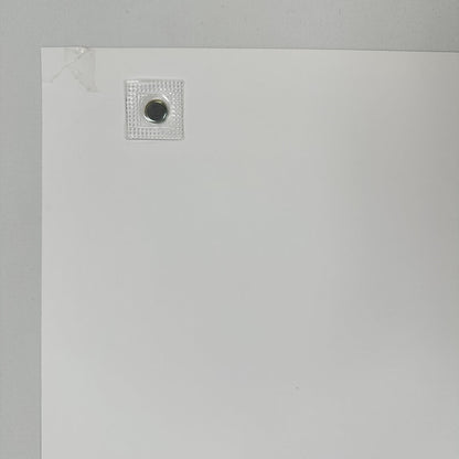 Backside of corner that's been repaired with tape showing no other damage. 