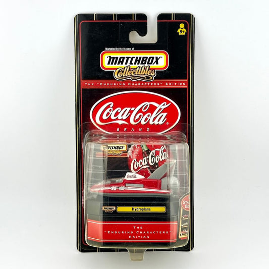 Matchbox Collectibles Coca-Cola branded diecast model car in its original blister packaging.