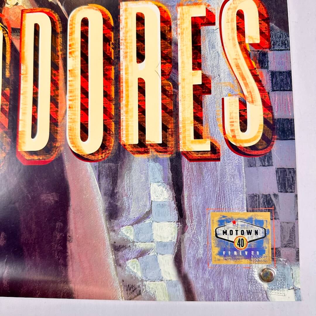 Bottom right corner of poster in good condition.