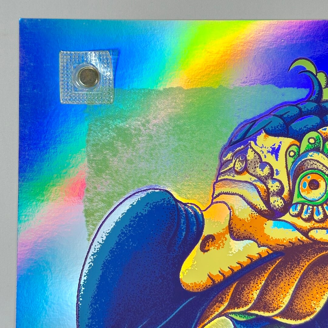 Top left corner of poster in excellent condition. 