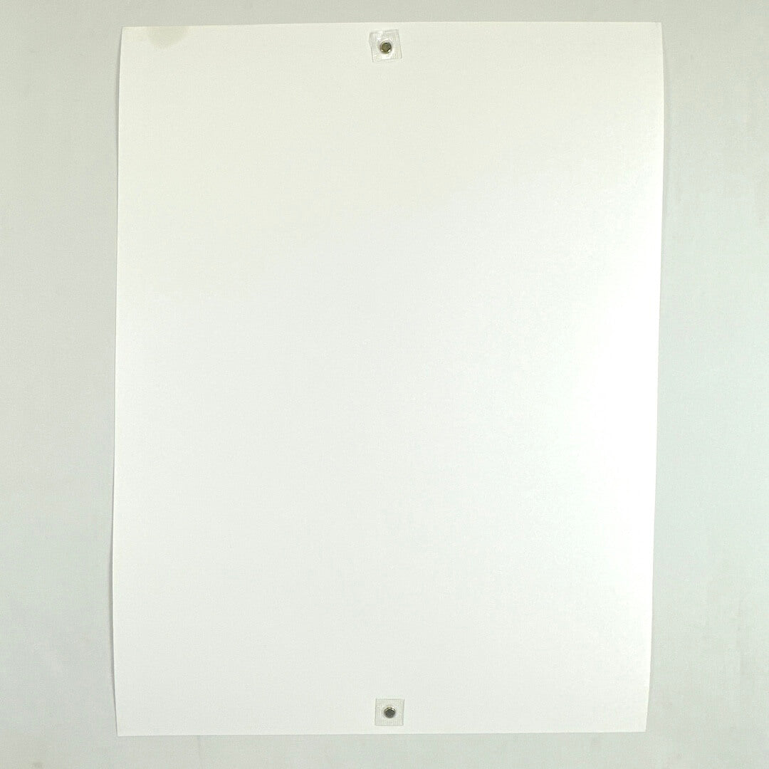 Backside of poster to show stain placement in top corner, otherwise good condition. 