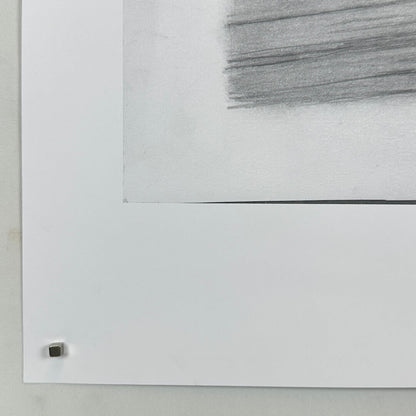 Bottom left corner of poster with no visible damage. 