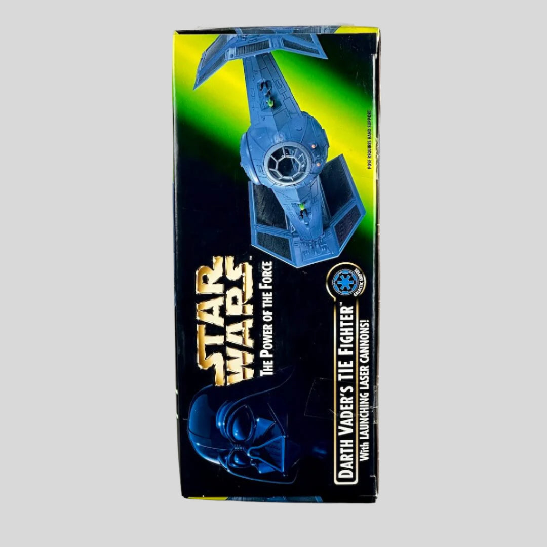 Box of Darth Vader's TIE Fighter from Star Wars on a white background