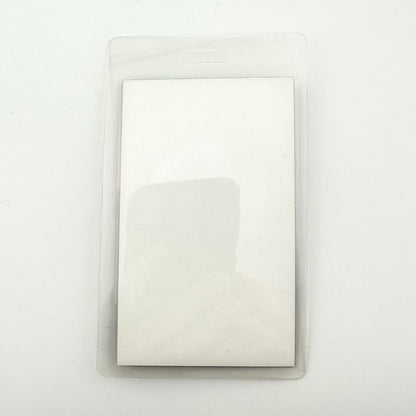 Backside of pass to show pristine condition. 