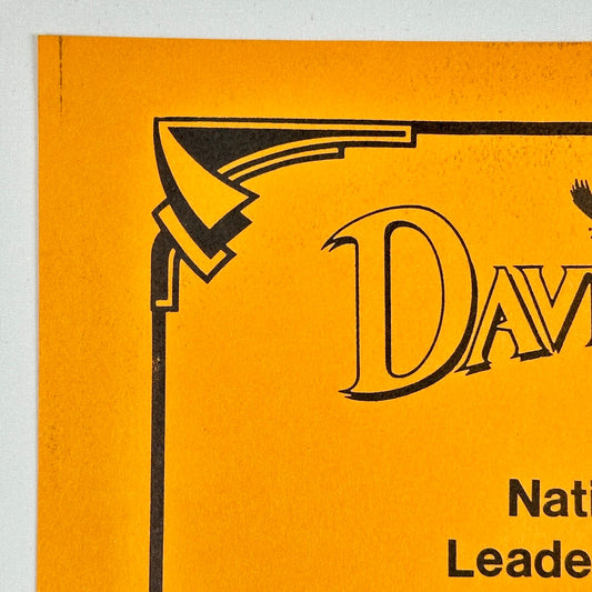 Top left corner of poster in mint condition. 
