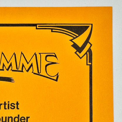 Top right corner of poster in mint condition. 