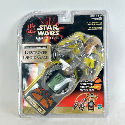 Star Wars Episode I Destroyer Droid Game in its original blister packaging.