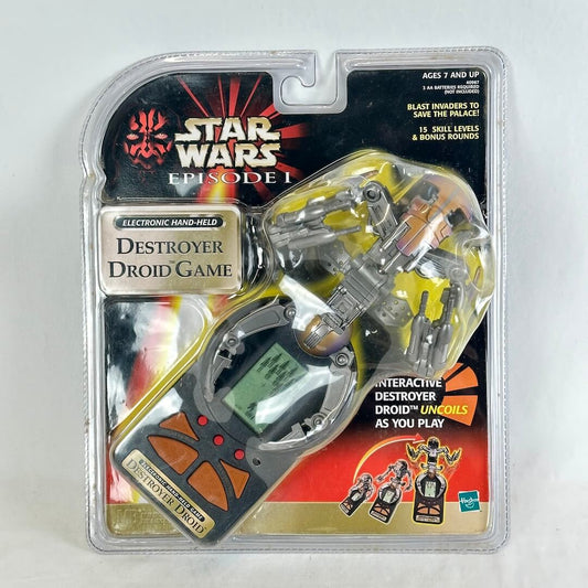 Star Wars Episode I Destroyer Droid Game in its original blister packaging.