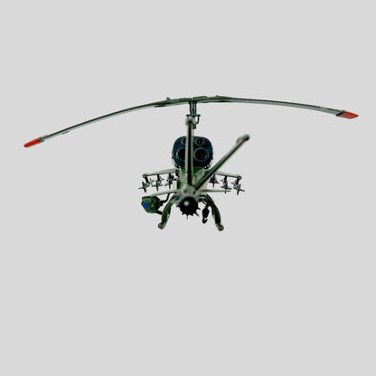 Model helicopter on a white background