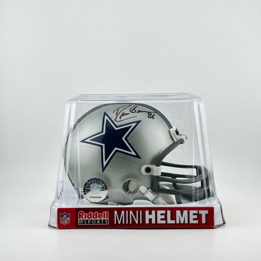 Drew Pearson - Dallas Cowboys - Signed Mini Helmet