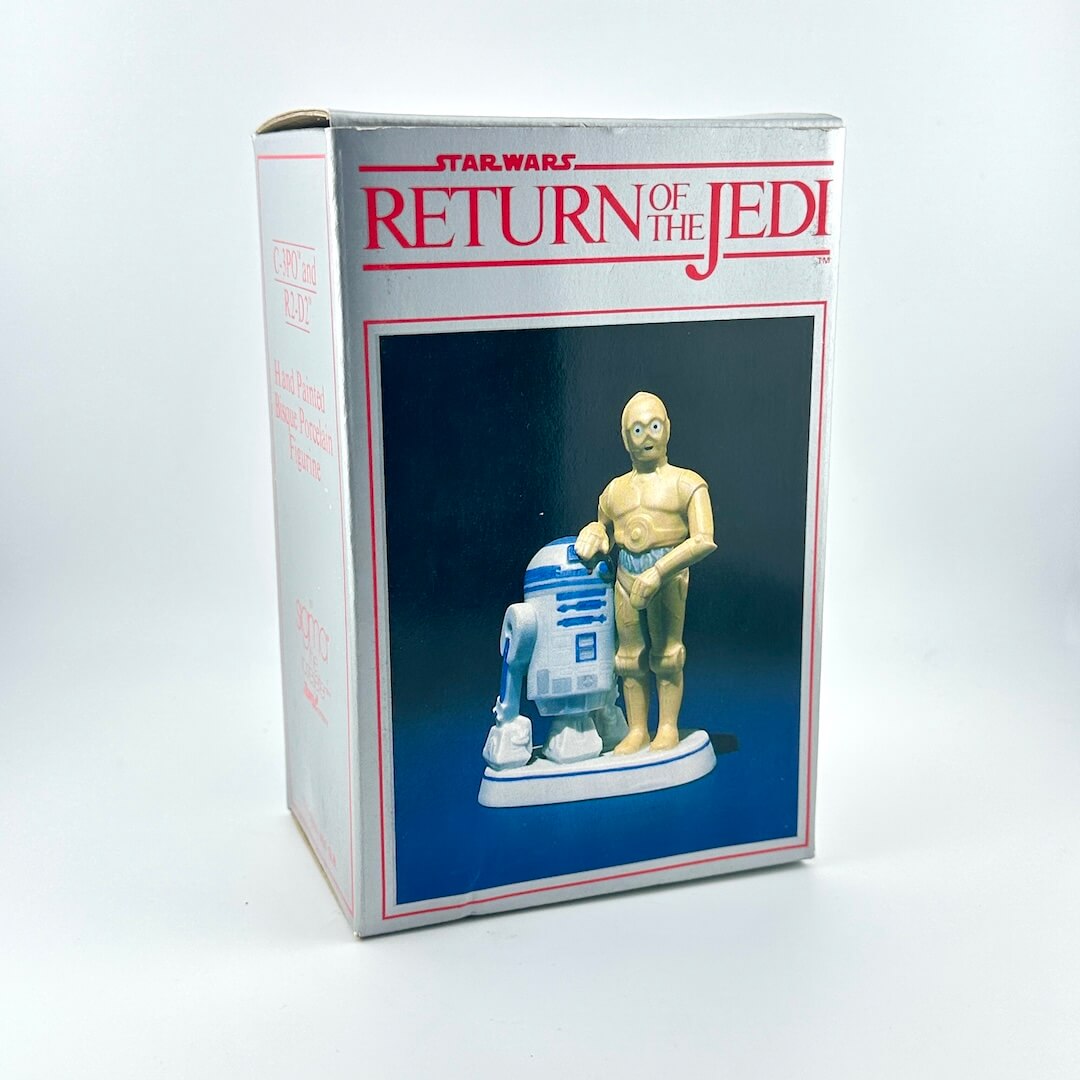 C3PO & R2D2 Ceramic Figurine - 1983 - Return of the Jedi