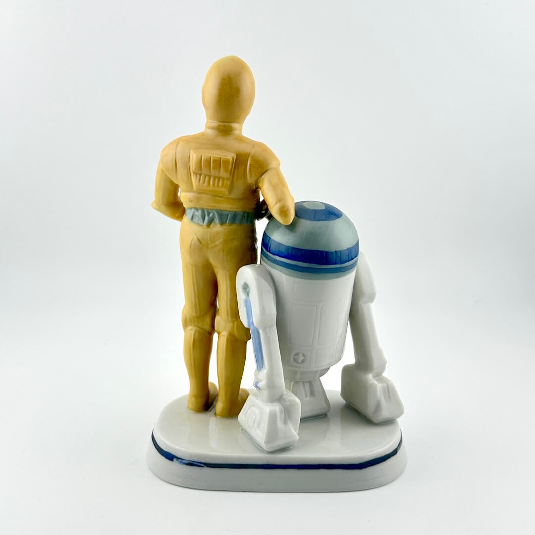 C3PO & R2D2 Ceramic Figurine - 1983 - Return of the Jedi