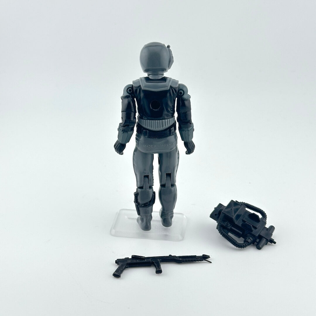 GI Joe Cobra action figure with accessories against white background. 