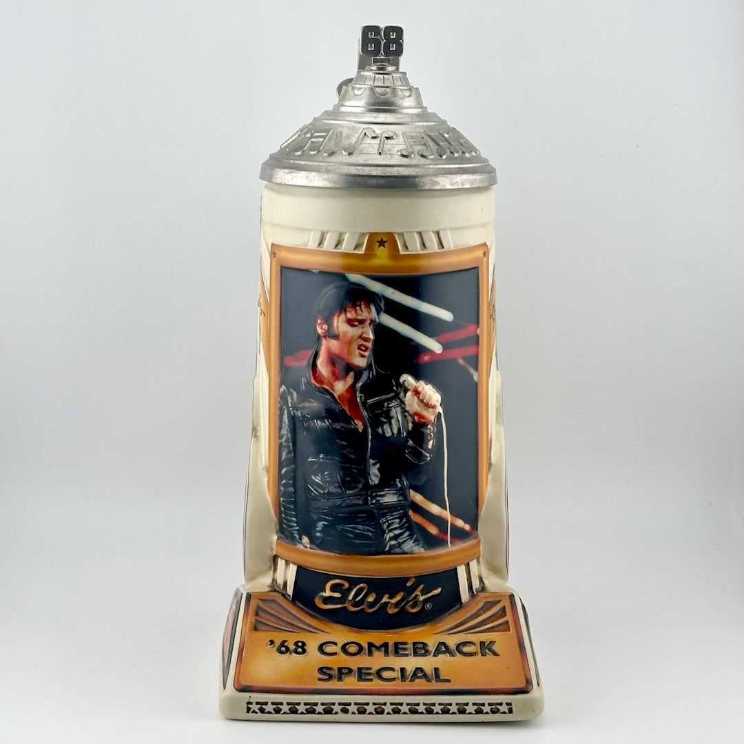 Elvis Presley '68 Special Stein - 1998 - Anheuser-Busch, Inc.