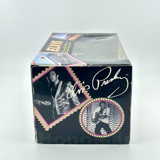 Product packaging featuring images of a well-known figure with decorative elements on a white background