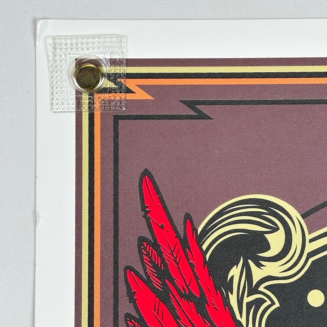 Top left corner with minor wear to corner. 