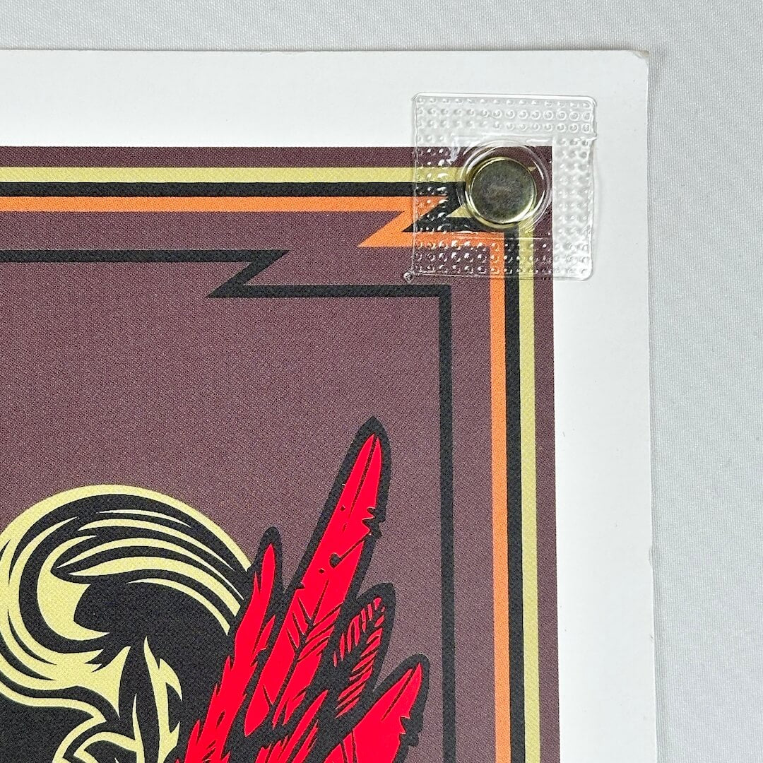 Top right corner in good condition 