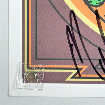 Bottom left corner with some wear to corner. 