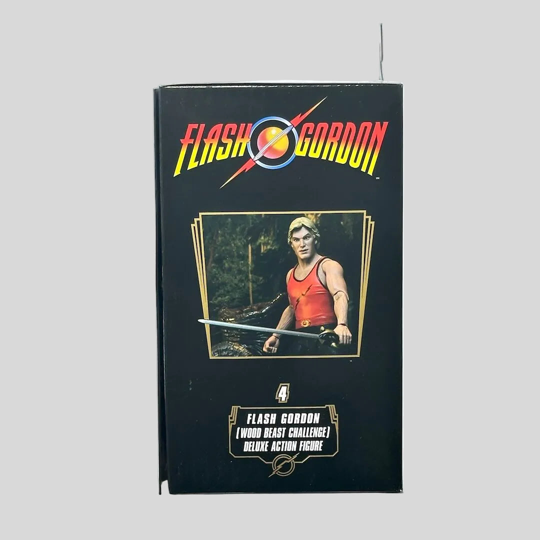 Flash Gordon action figure packaging on a white background