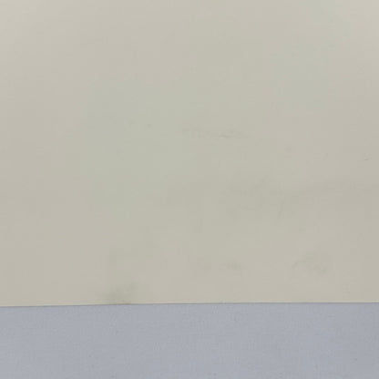 Smudge at bottom center of backside of poster. 