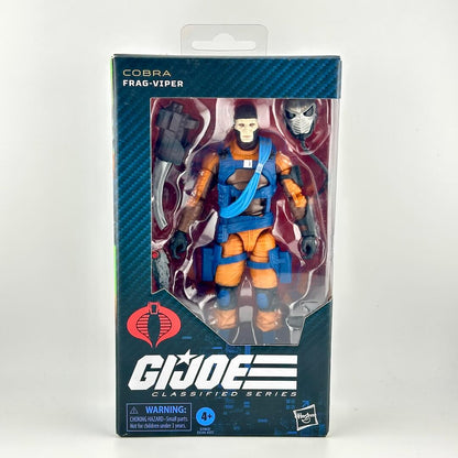 GI Joe action figure in packaging against white background. 