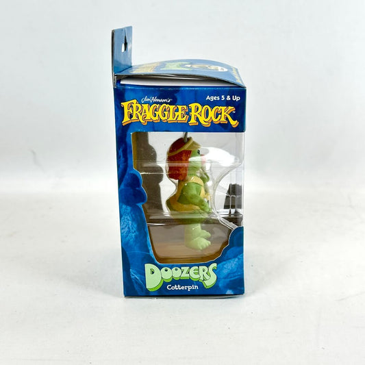 Fraggle Rock Doozer toy figure in packaging on a white background
