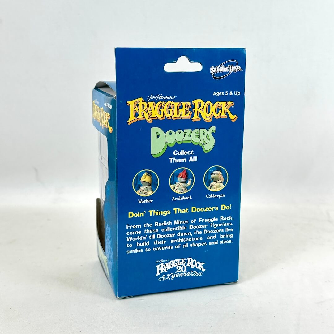 Fraggle Rock Doozers toy packaging on a white background