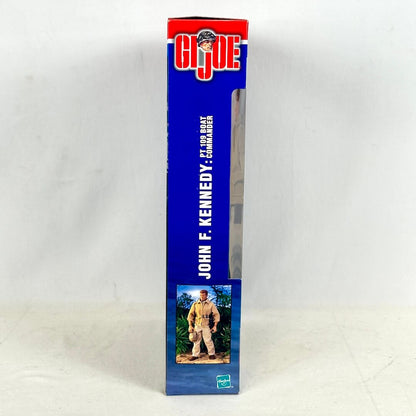G.I. Joe John F. Kennedy action figure packaging on a white background